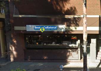 Best Collateral Santa Rosa Store Front with BC logo